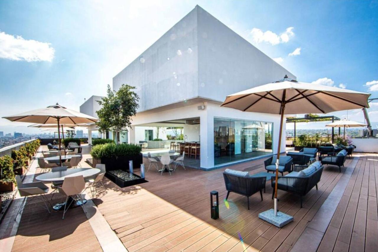Lovely & Spacious Apartment With Pool & Gym In La Condesa - Icon 墨西哥城 外观 照片